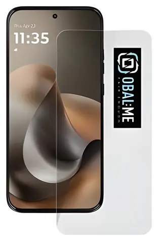 OBAL:ME 2.5D pro Motorola G77 čirá / Tvrzené sklo