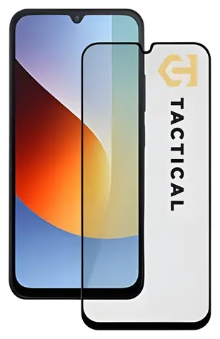 Tactical Glass Shield 5D černá / Ochranné sklo / pro Xiaomi Redmi A7 Pro