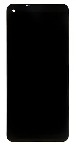 For Samsung Galaxy A21s SM-A217F černá / LCD sestava / PLS / s dotykovým panelem a předním krytem