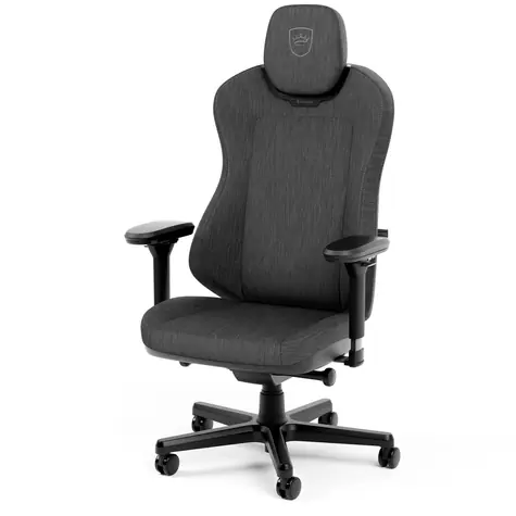 noblechairs AURA TX antracitová / Herní židle / textilní potah / nastavitelná / pojezdová kolečka