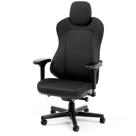 noblechairs AURA AtmoShell černá / Herní židle / prodyšný textilní potah / nastavitelná / pojezdová kolečka