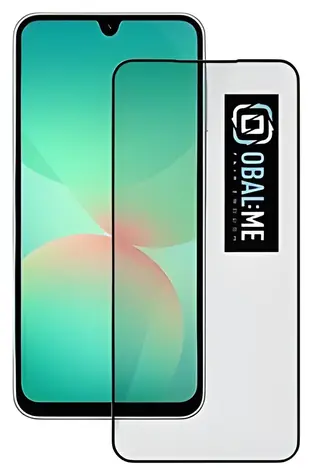 OBAL:ME 5D černá / Tvrzené sklo / Samsung Galaxy A27 5G