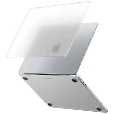 Spigen AirSkin MacBook Air 13 frost clear / Ochranný kryt / M2–M5 / 2023–2026