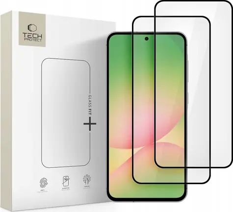 Spigen Tech-Protect Glass FIT+ černá / Tvrzené sklo / Samsung Galaxy A36/A56 5G / 2 ks