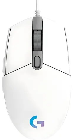 Logitech G203 Lightsync / Drátová herní myš / 8000 DPI / 6 tlačítek / RGB Lightsync