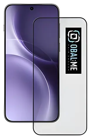 OBAL:ME 5D Tvrzené Sklo pro Vivo X300 Pro černá / Ochranné sklo