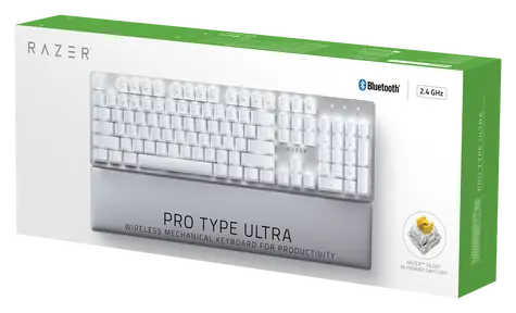 Razer Pro Type Ultra / Klávesnice / bezdrátová / mechanická / tichá / US