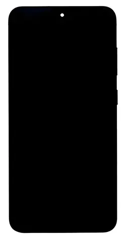 For Samsung LCD display + dotyk + přední kryt černá / Náhradní LCD sestava / Samsung Galaxy S24+ S926B