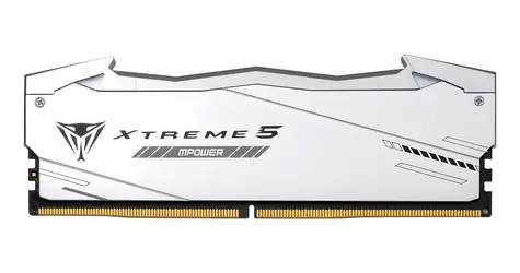 Patriot Viper Xtreme 5 RGB 32GB (2x16GB) 8000MHz stříbrná / DIMM / DDR5 / CL38 / On-Die ECC / Unbuffered / 1.45V