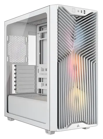 Corsair 3200D RS bílá / Mid-Tower / ATX / průhledná bočnice