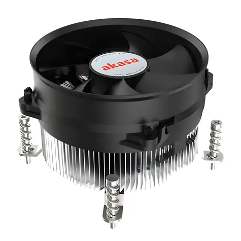 Akasa AK-CC6607EP01 / Nízkoprofilový chladič CPU / pro Intel / pro Mini-ITX a Micro-ATX / pro 1700