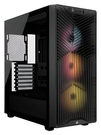 Corsair 3200D RS šedá / Mid-Tower / ATX / průhledná bočnice