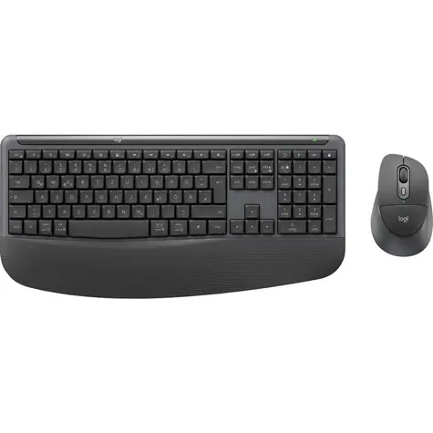 Logitech MK880 Signature Comfort Plus DE graphite / Bezdrátová sada klávesnice a myši / DE verze