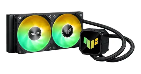 ASUS TUF Gaming LC III 240 ARGB černá / Komplet vodního chlazení CPU / 2x 120mm / 650-2600 RPM / 90,78 CFM / 37,4 dB