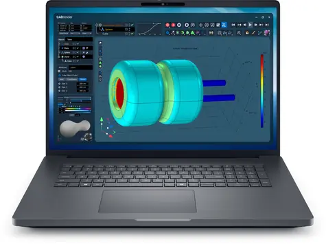 Dell Pro Max Plus 18 MB18250 černá / Notebook / 18