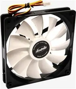 ACUTAKE ACU-FAN140 Shine bílá / Ventilátor / 140 mm