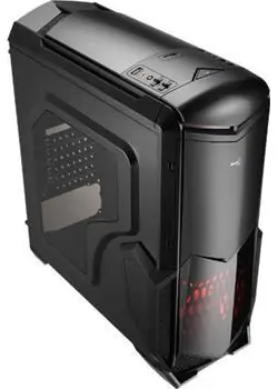 AeroCool BattleHawk černá / PC skříň / ATX / bez zdroje