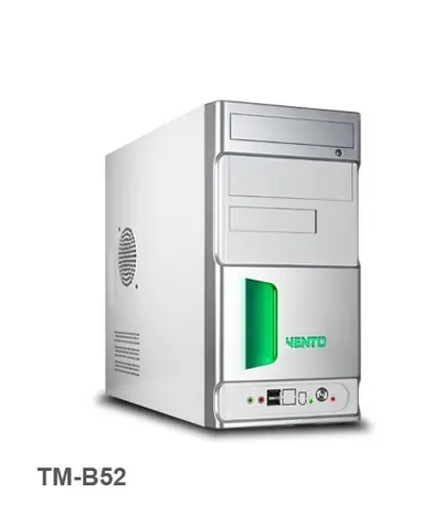 Acutake VENTO TMB52 Second Edition / Skříň / ATX midi tower / průhledná bočnice / USB 2.0 / HD Audio