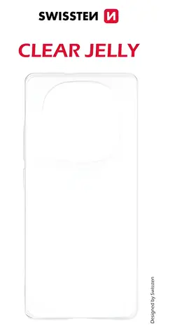 Swissten Clear Jelly transparentní / Pouzdro / Xiaomi Redmi Note 15 Pro 5G