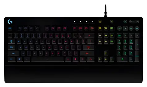Logitech G213 Prodigy francouzská / Herní klávesnice / USB / podsvícená