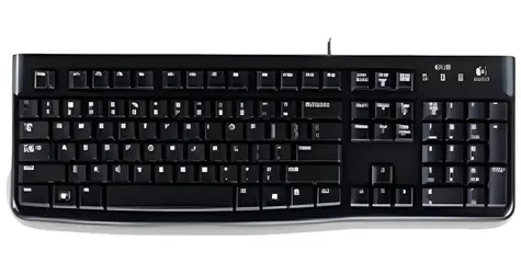 Logitech K120 černá / Klávesnice / USB / CH