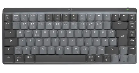 Logitech MX Mechanical Mini / Kancelářská klávesnice / bezdrátová / mechanická / podsvícená / QWERTZ / BT / CH layout