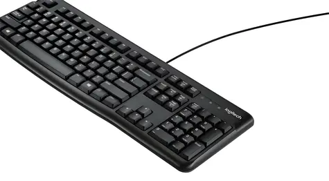 Logitech K120 FR černá / Klávesnice / USB / drátová