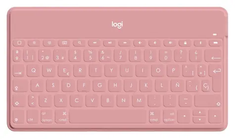 Logitech Keys-To-Go růžová / Klávesnice / Bluetooth / Ultrapřenosná / ES