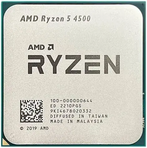 AMD Ryzen 5 4500 OEM / Procesor / 3,6 GHz / Turbo 4,1 GHz / 6C12T / L2 3MB L3 8MB / AM4 / Bez VGA / 65W