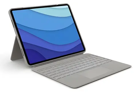 Logitech Combo Touch písková / Pouzdro s klávesnicí / iPad Air 11