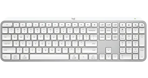 Logitech MX Keys S US šedá / Bezdrátová klávesnice / USB-C / BT / US INT'L layout