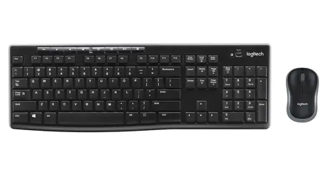 Logitech MK270 / Bezdrátová sada klávesnice a myši / 2.4 GHz / belgická verze