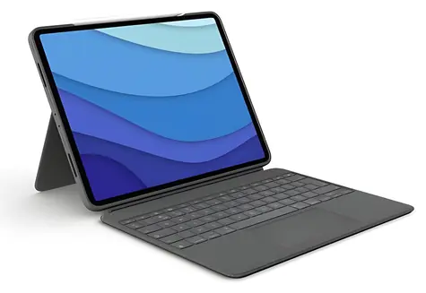 Logitech Combo Touch oxfordská šedá / Pouzdro s klávesnicí / iPad Air 11