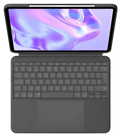 Logitech Combo Touch ES grafitová / Pouzdro s klávesnicí / iPad Air 11