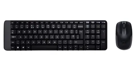 Logitech Wireless Combo MK220 GR černá / Bezdrátová sada klávesnice a myši / GR verze