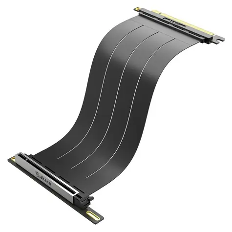 AKASA Riser Black X3 Mark V černá / Riser kabel / PCIe 5.0 x16 / 300 mm