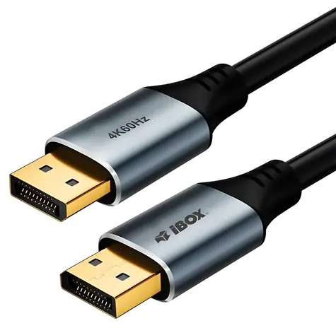 iBox ITVFHDDP012 černá / Kabel HDMI na DisplayPort / 4K 30Hz / 2 m