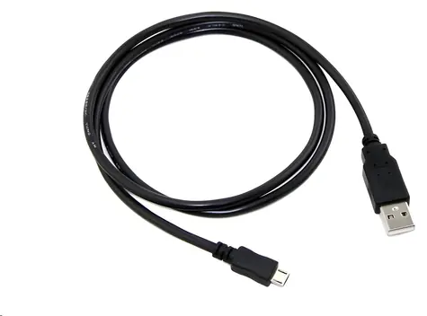 C-TECH Micro USB kabel 0,5 m černá / Datový kabel / USB 2.0 / USB-A (M) - Micro-B (M)