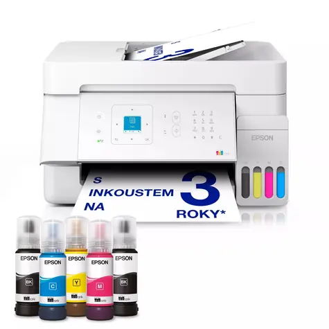Epson EcoTank L5396 / Inkoustová multifunkce / A4 / 33 ppm / 5760x1440dpi / tisk & sken. & kop. & fax / USB / LAN