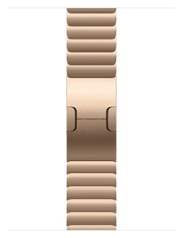 Apple Watch Link Bracelet 42 mm zlatá / Řemínek článkový tah / 135-195 mm / Nerezová ocel