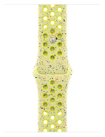 Apple Watch Nike Sport Band Volt Splash žlutá M/L / Řemínek pro Apple Watch / 38–41 mm / 150–200 mm