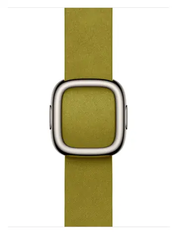 Apple Watch Modern Buckle 42 mm Chartreuse Medium / Řemínek pro Apple Watch / FineWoven / 145–165 mm