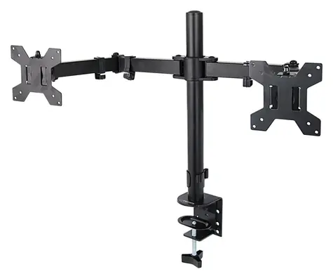 Esperanza ERW018 černá / Stolní držák pro 2 monitory / 10-27