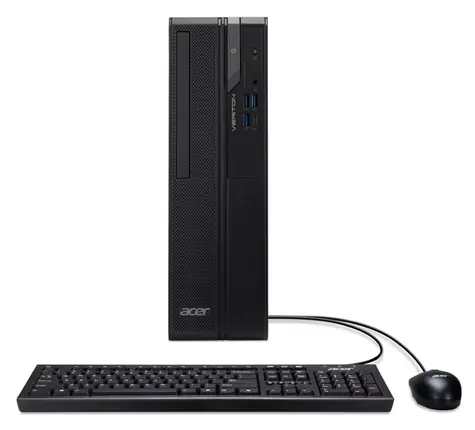 Acer Veriton X2722G černá / Stolní počítač / Intel i5-14400 2,5GHz / 16GB / 512GB SSD / Intel UHD / DVDRW / W11P