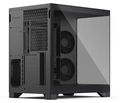Fractal Design Pop 2 Vision černá / E-ATX / 4x 120mm / 2x USB 3.2 / bez zdroje / průhledná bočnice