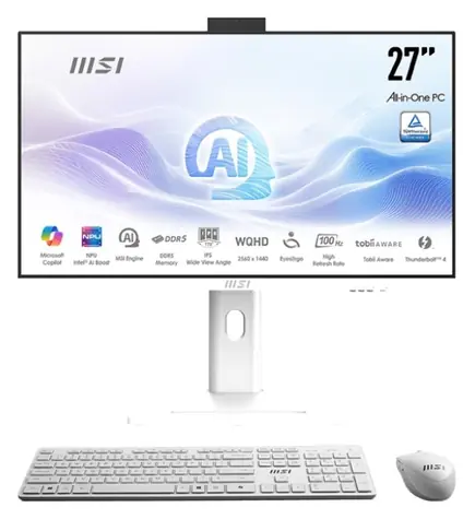 MSI Modern AM273QP AI 1UM-402EU bílá / 27