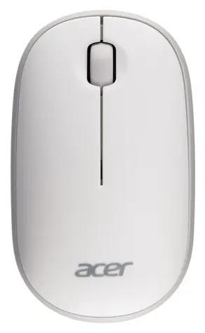 Acer AMR100 Bubble bílá / Bezdrátová optická myš / 1600 DPI / 2.4 GHz / 1x AA