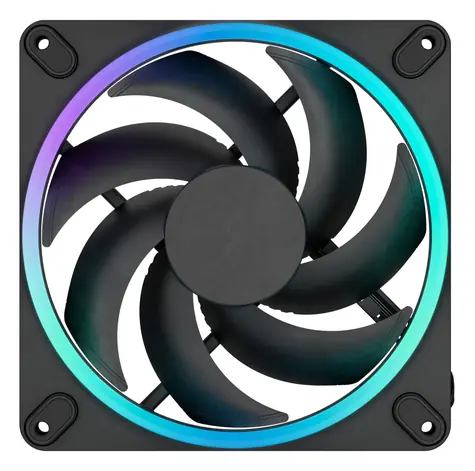 Fractal Design Momentum 14 RGB černá 3-pack / Ventilátor / 140 mm / PWM / 350-1800 RPM / 28 dB / RGB