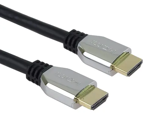 PremiumCord ULTRA HDMI 2.1 kabel / High Speed + Ethernet / 8K@60Hz / zlacené konektory / 1,5 m