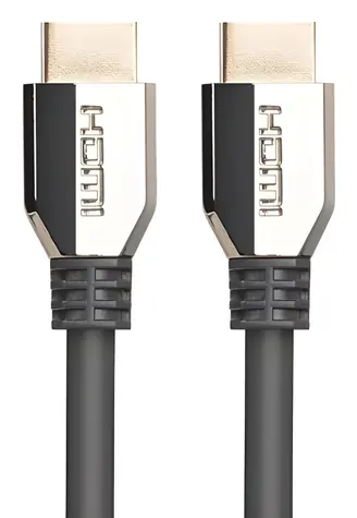 Lanberg CA-HDMI-30CU-0018-BK černá / Kabel HDMI / HDMI 2.1 / 8K / 48 Gbit/s / 1.8 m